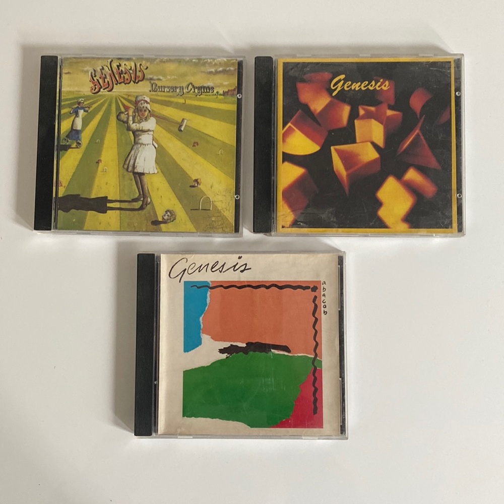 Lot of 3 Genesis music CD’s